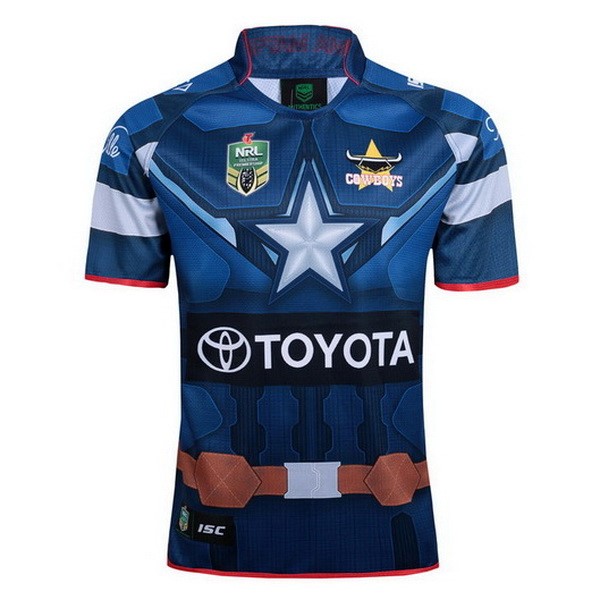 Camiseta Cowboys Capitan America Azul